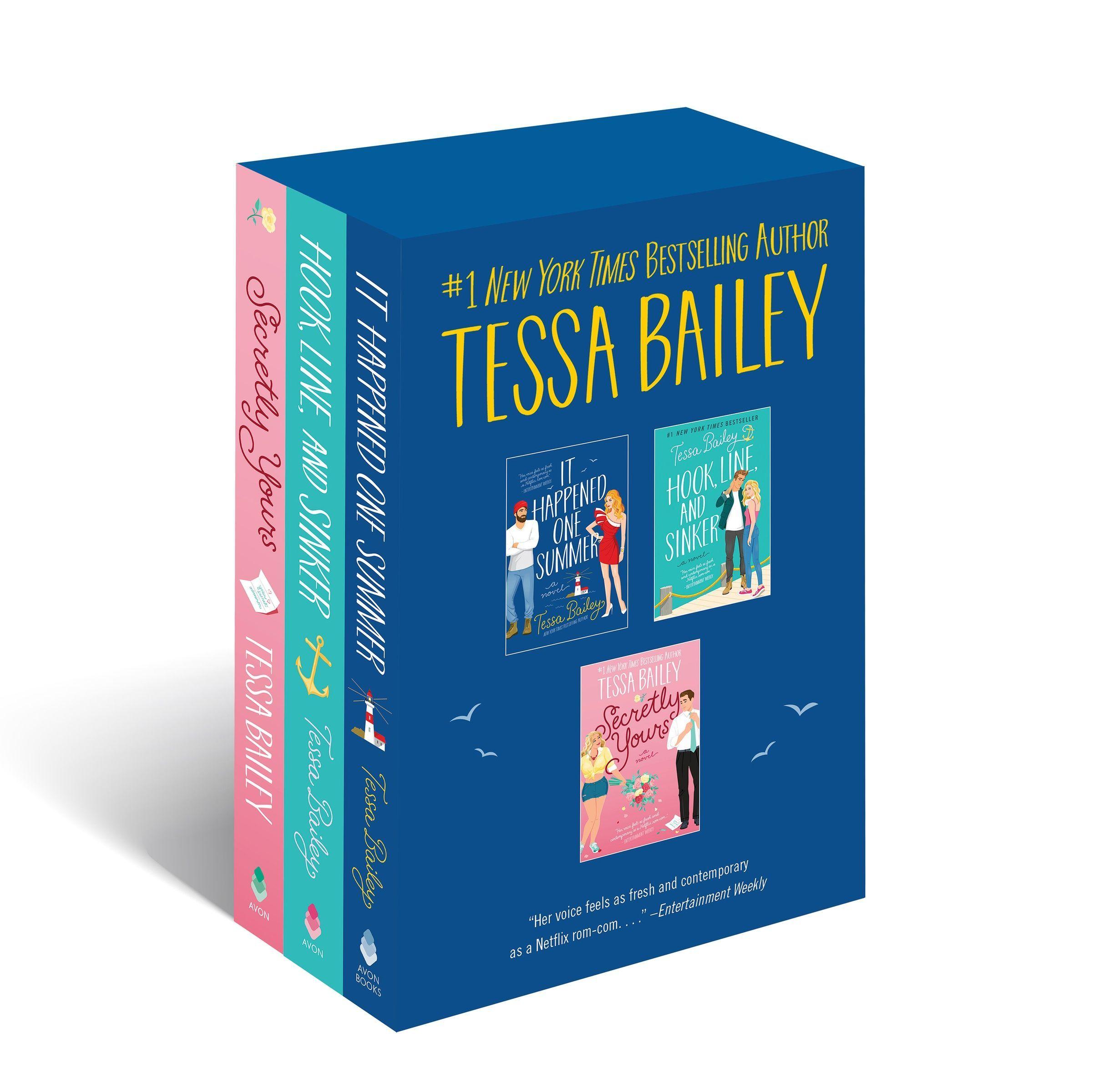 Tessa Bailey Boxed Set It Happened One Summer / Hook, Line, and Sinker / Secretly Yours