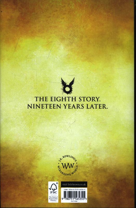 image for Harry Potter and the Cursed Child - Parts One and Two (Special Rehearsal Edition)