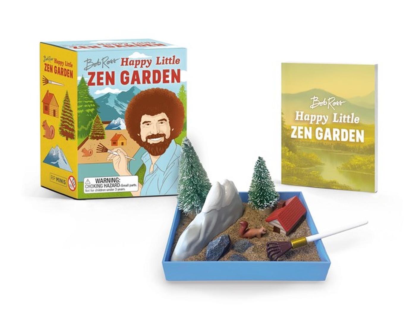 Bob Ross Happy Little Zen Garden 