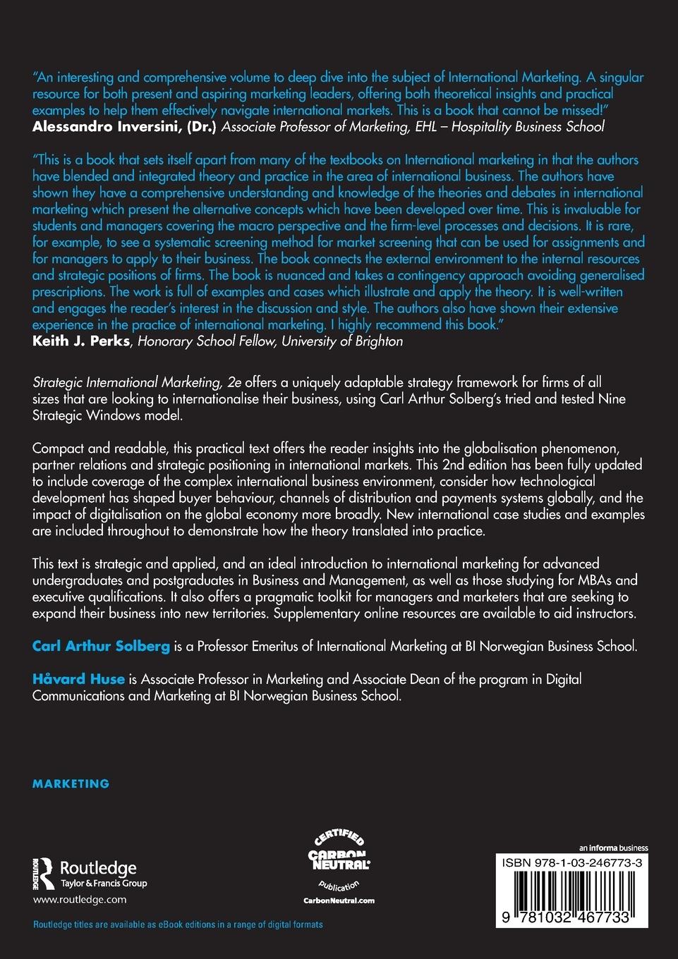 Strategic International Marketing Strategy Development and Implementation