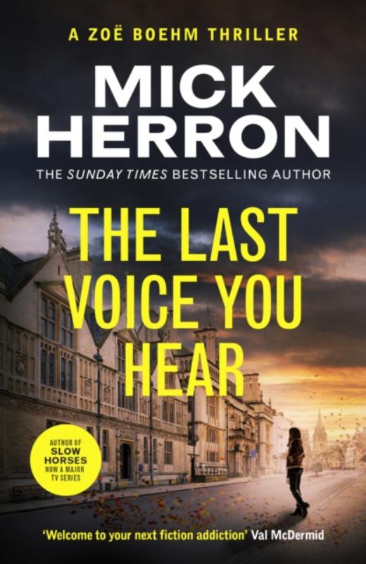 Last Voice You Hear Zoe Boehm Thriller 2