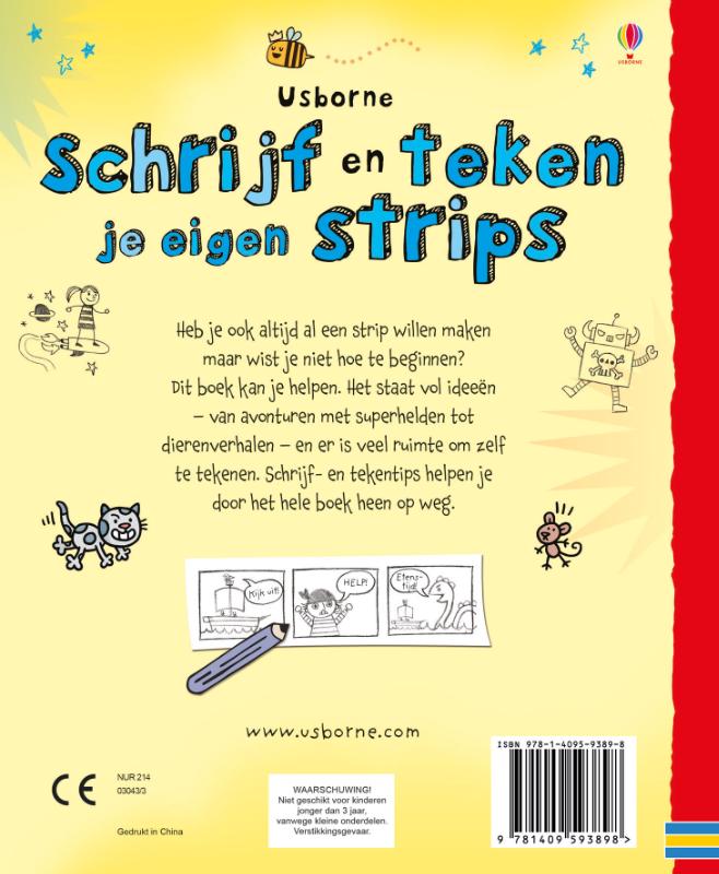 image for Schrijf en teken je eigen strips
