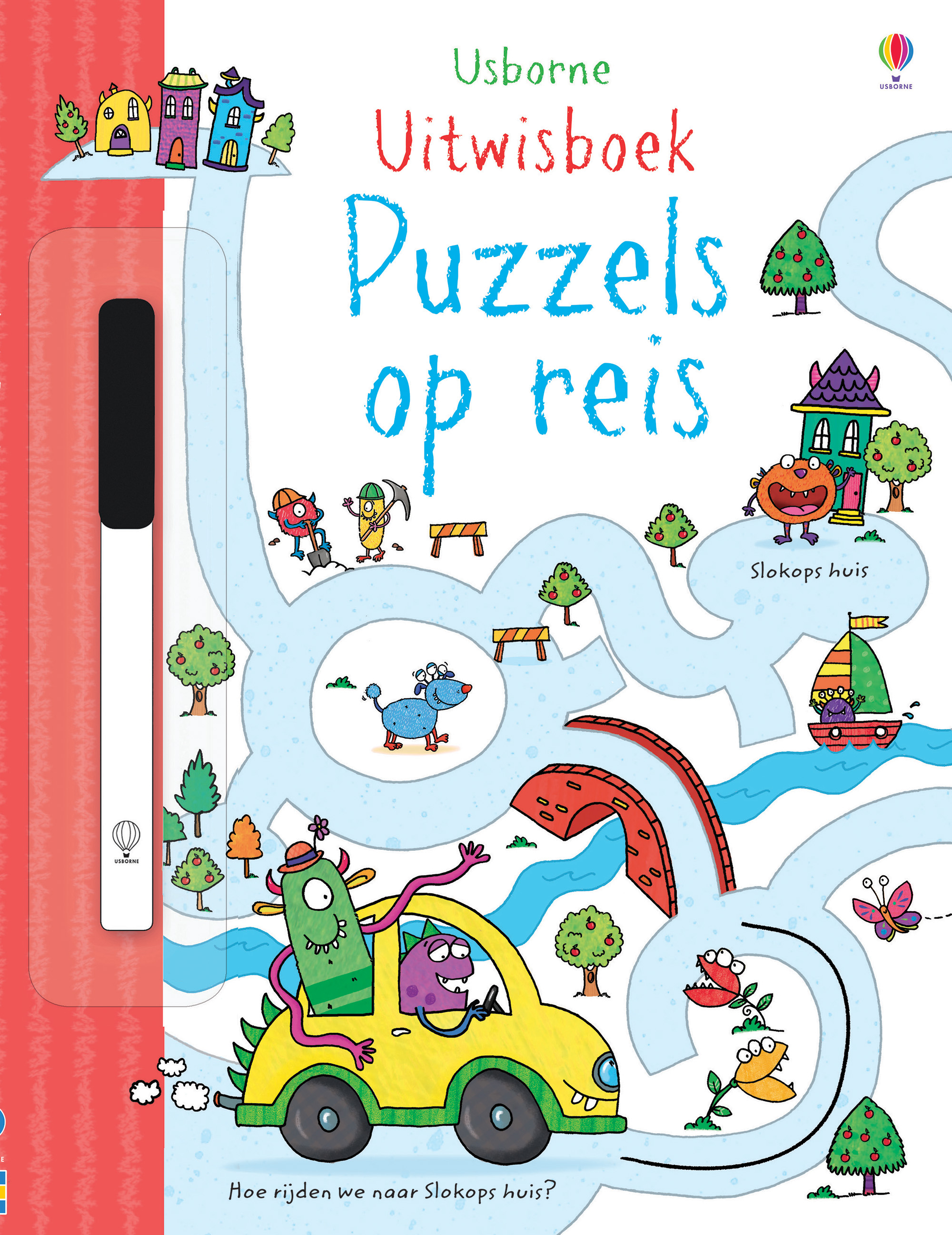 Uitwisboek Puzzels op reis
