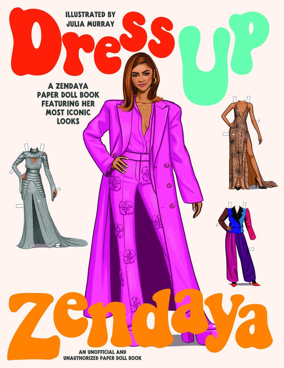 Dress Up Zendaya A Zendaya paper doll book featuring her most iconic looks