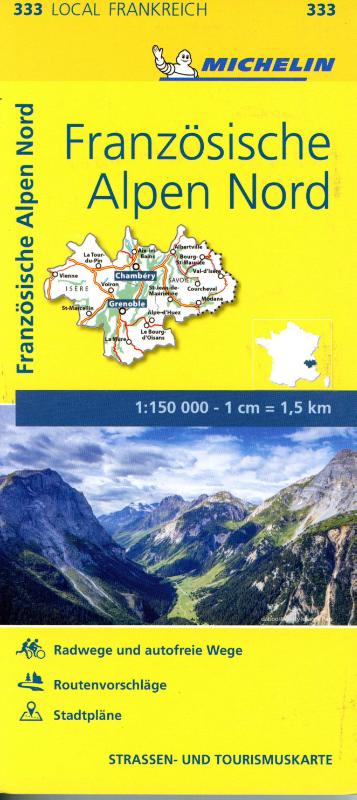 Michelin Französische Alpen Nord