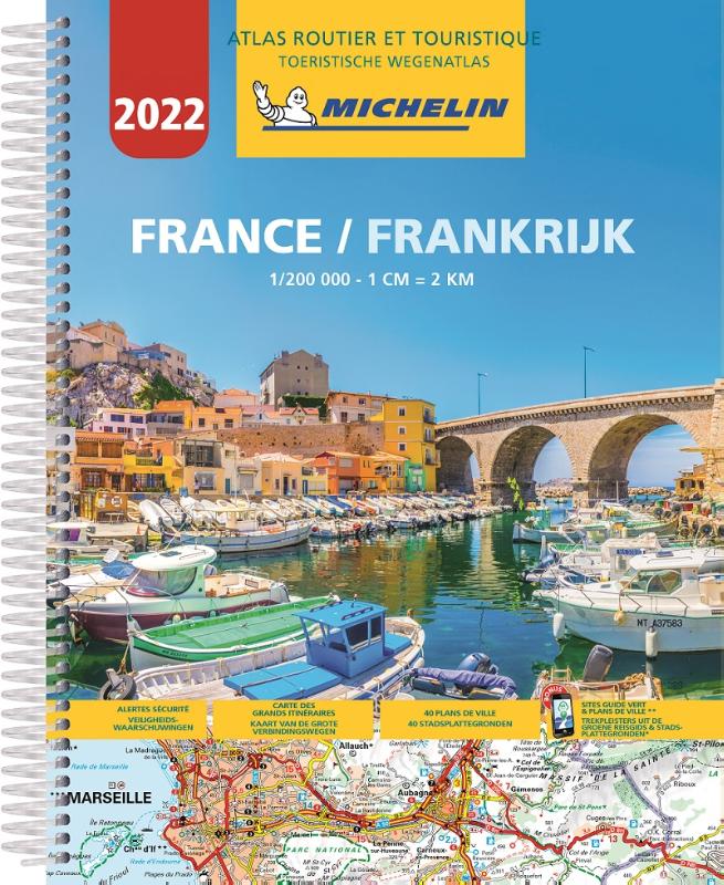 Michelin Atlas Frankrijk 2022