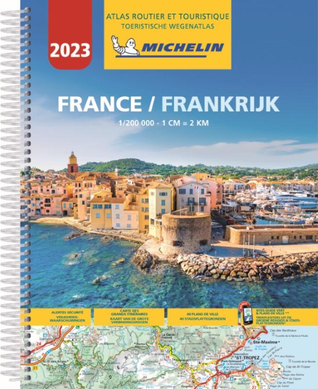 Michelin Atlas Frankrijk 2023