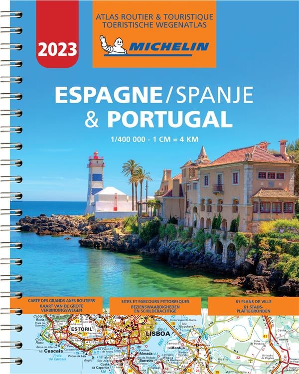 Michelin Wegenatlas Spanje/Portugal 2023