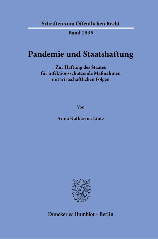 Pandemie und Staatshaftung