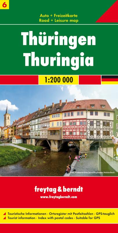 Deutschland 06 Thüringen 1 : 200 000