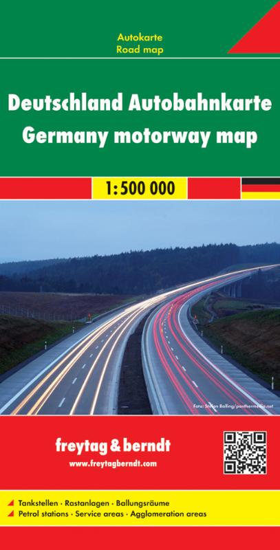 F&B Duitsland Autobahnkarte