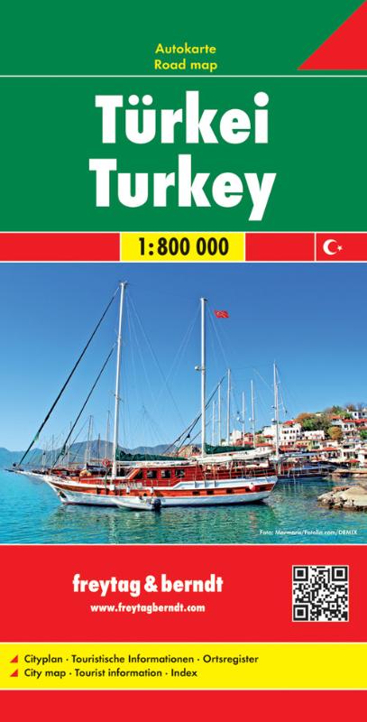 Türkei 1 : 800 000. Autokarte