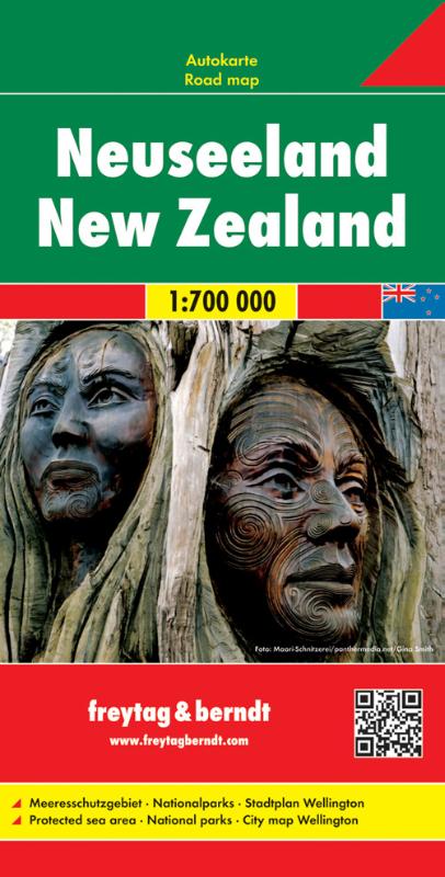 F&B Wegenkaart Nieuw-Zeeland