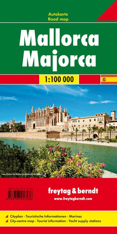 Mallorca, Planungskarte 1:100.000