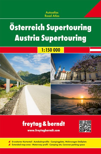 Österreich Supertouring, Autoatlas 1:150.000