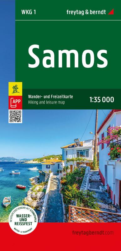 Samos Hiking and Leisure Map