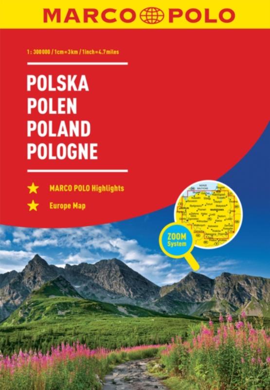 MARCO POLO Reiseatlas Polen 1:300 000