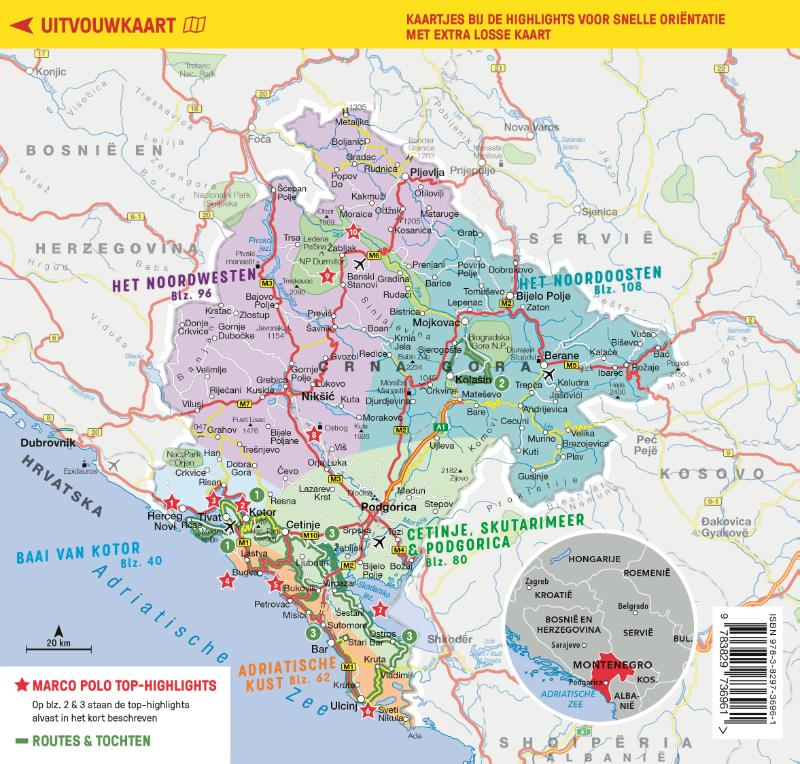 image for Marco Polo Reisgids Montenegro