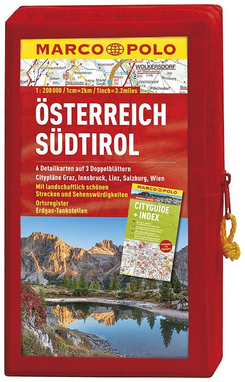 MARCO POLO Kartenset Österreich, Südtirol 1:200 000