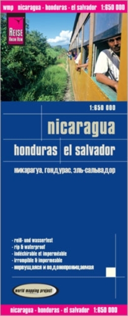 Nicaragua, Honduras, El Salvador 1 : 650 000