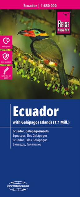 Ecuador and Galapagos (1:650.000 / 1.000.000)