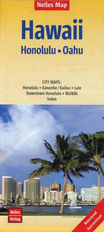 Nelles Map Hawaii: Honolulu, Oahu 1 : 150 000