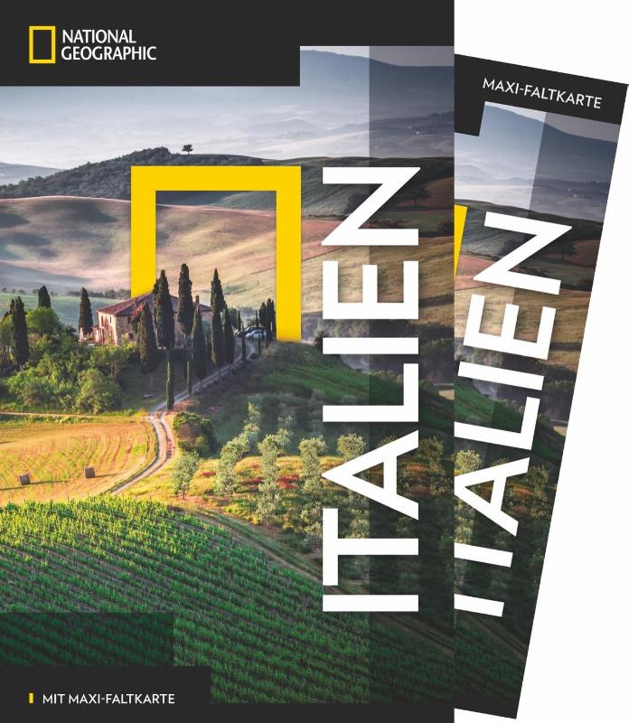 NATIONAL GEOGRAPHIC Reiseführer Italien mit Maxi-Faltkarte