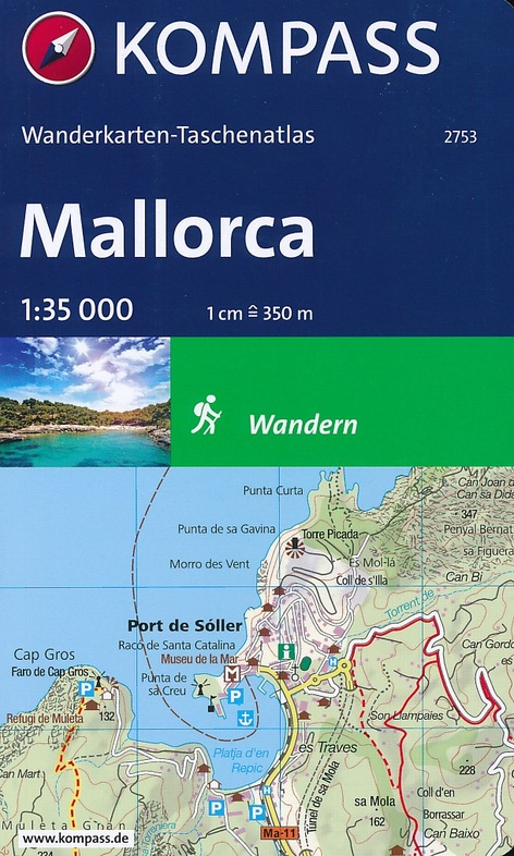WA2753 Mallorca Kompass