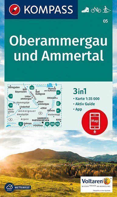 Kompass WK05 Oberammergau und Ammertal