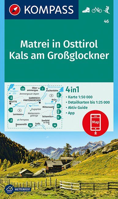 Matrei in Osttirol, Kals am Großglockner 1:50 000