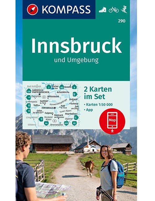 Kompass WK290 Innsbruck und Umgebung
