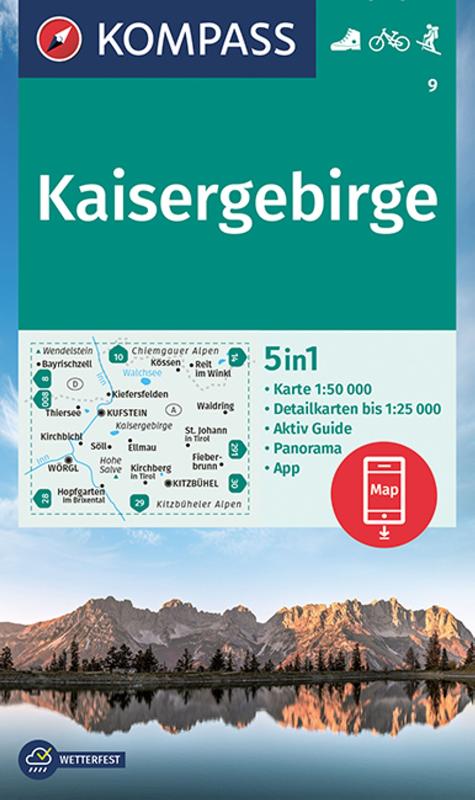 Kompass WK9 Kaisergebirge
