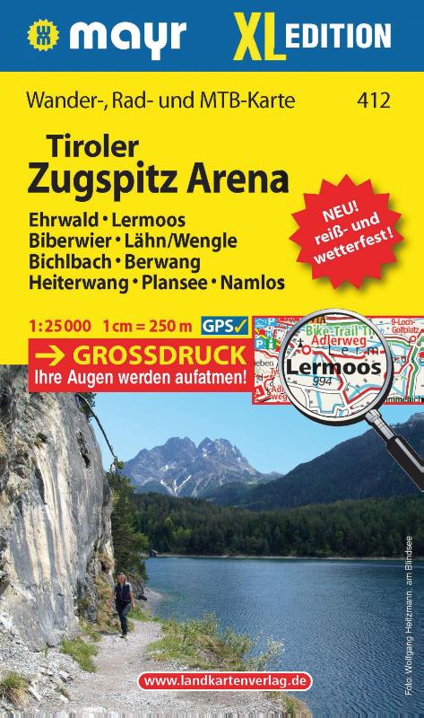 Tiroler Zugspitz Arena XL, Ehrwald, Lermoos, Biberwier, Lähn/Wengle, Bichlbach, Berwang, Heiterwang, Plansee, Namlos