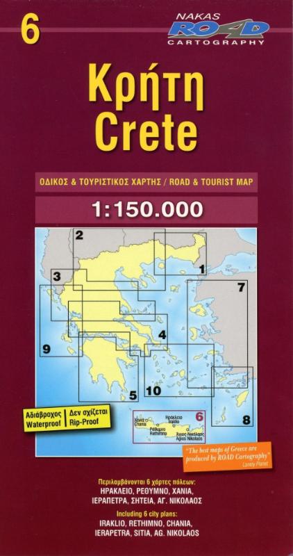 Crete / Kreta 1 : 150 000