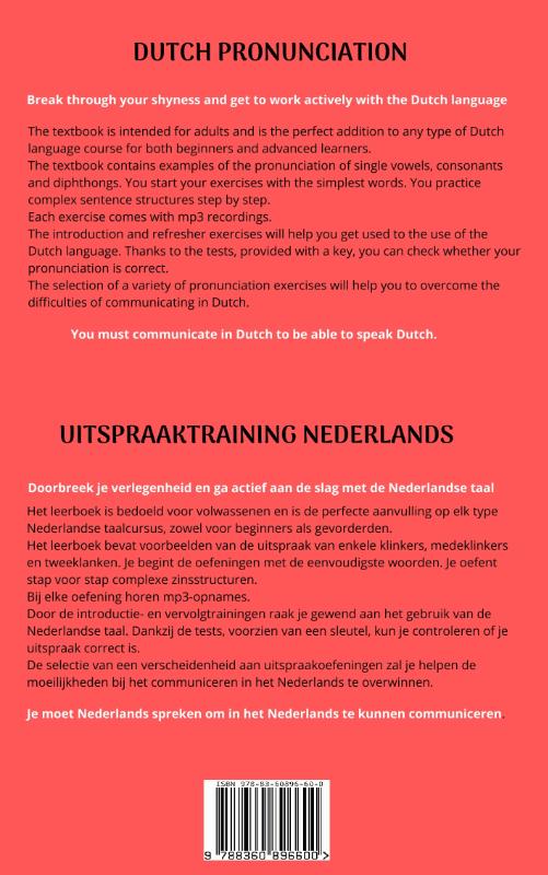 image for Dutch pronunciation. Uitspraaktraining Nederlands.