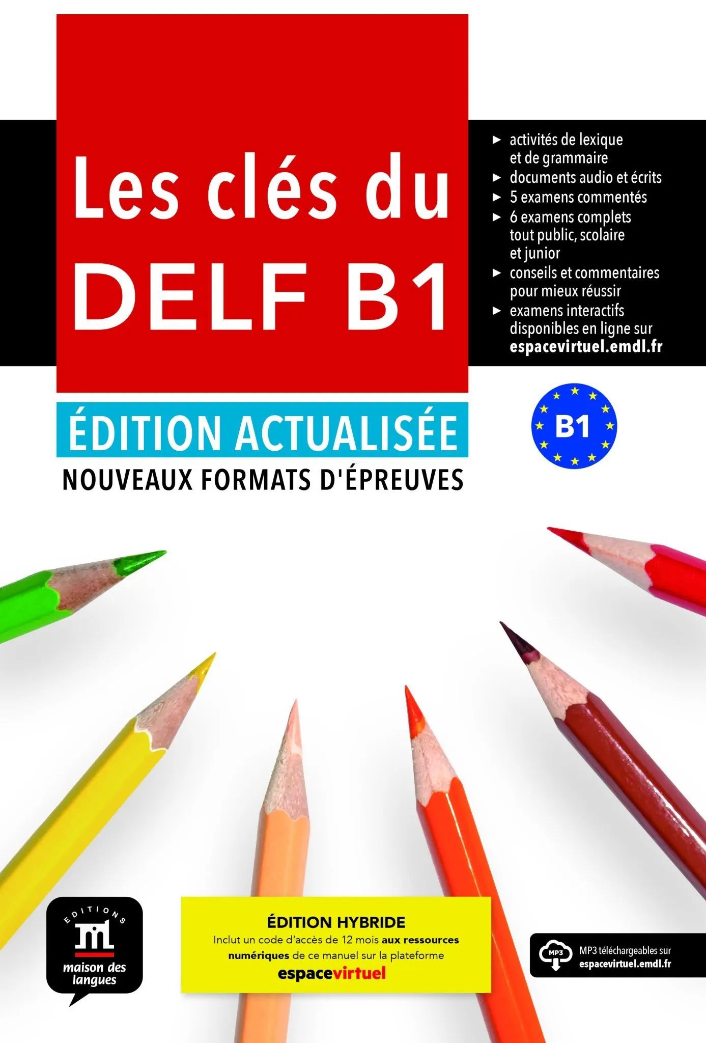 Les cles du DELF B1 + audio download 