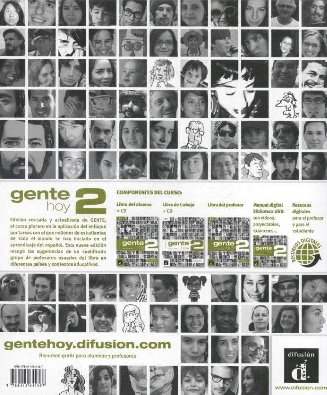 Gente hoy 2 - Libro de trabajo B1 + MP3 descargable 