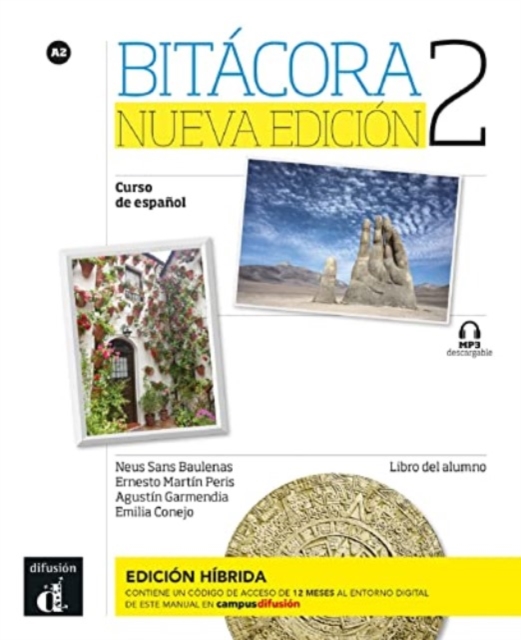 Bitacora Nueva edicion 2 - Edicion hibrida - Libro del alumno (A2) + MP3 descargable 