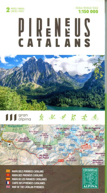 Pyrenees catalanes 2 maps