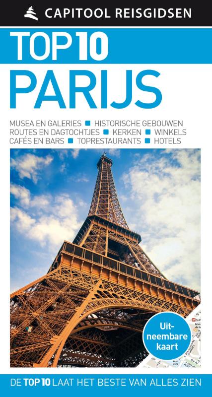 Capitool Top 10 Parijs + uitneembare kaart