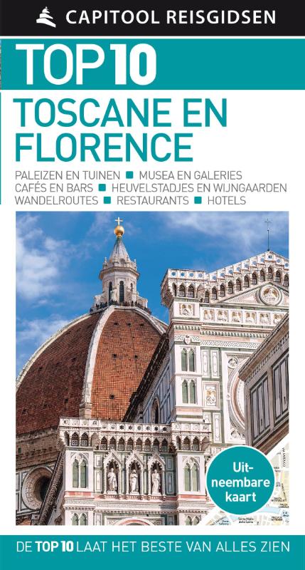 Capitool Top 10 Toscane & Florence + uitneembare kaart