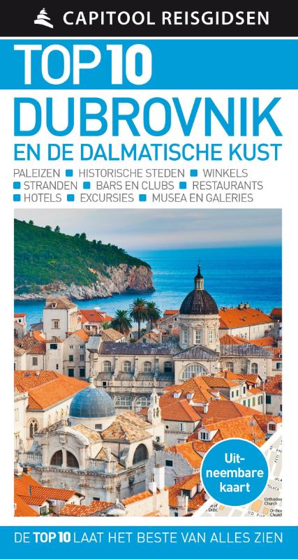 Capitool Top 10 Dubrovnik en de Dalmatische kust + uitneembare kaart