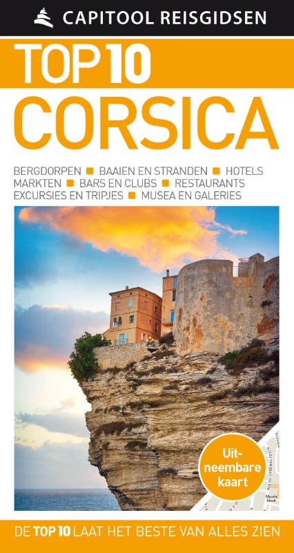 Capitool Top 10 Corsica + uitneembare kaart