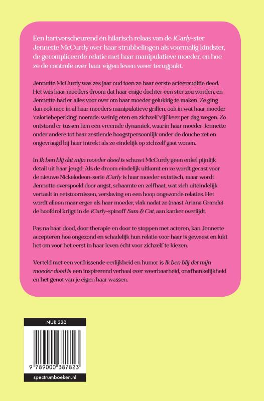 image for Ik ben blij dat mijn moeder dood is