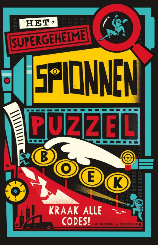 Het supergeheime spionnenpuzzelboek