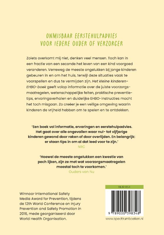image for Het kleine kinderen-EHBO boek