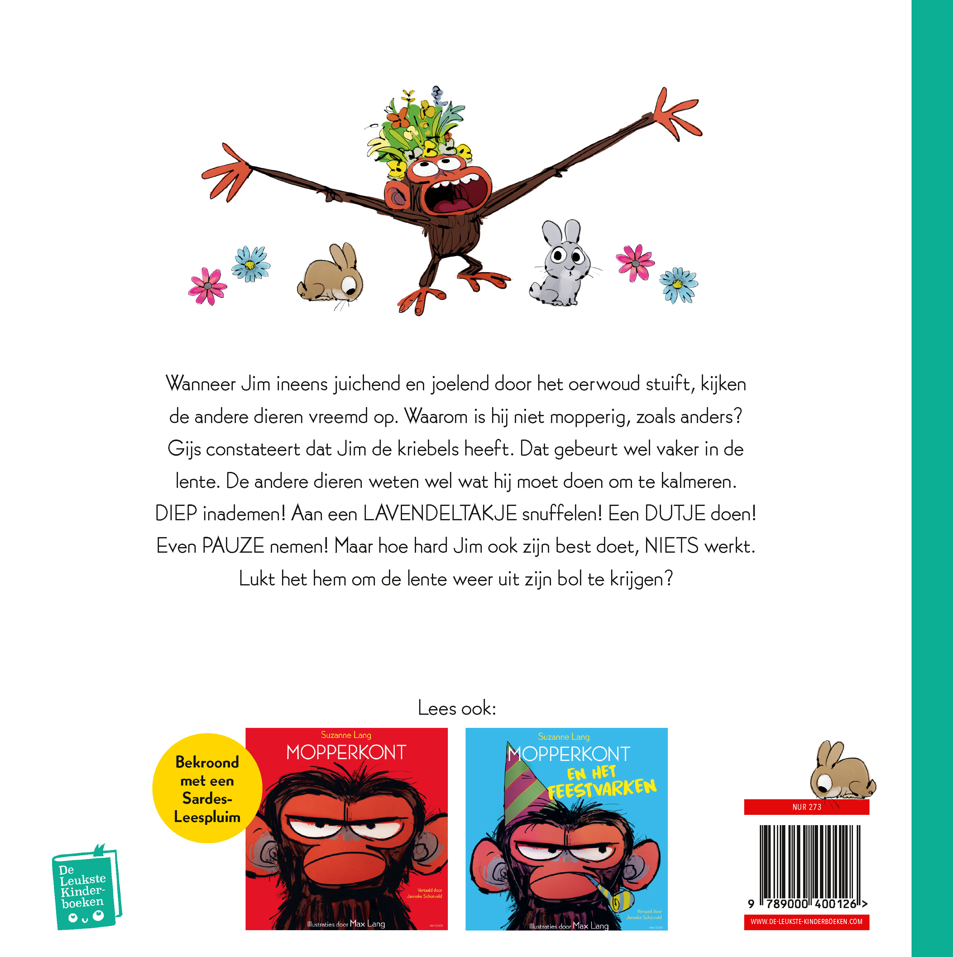 Mopperkont heeft de kriebels 