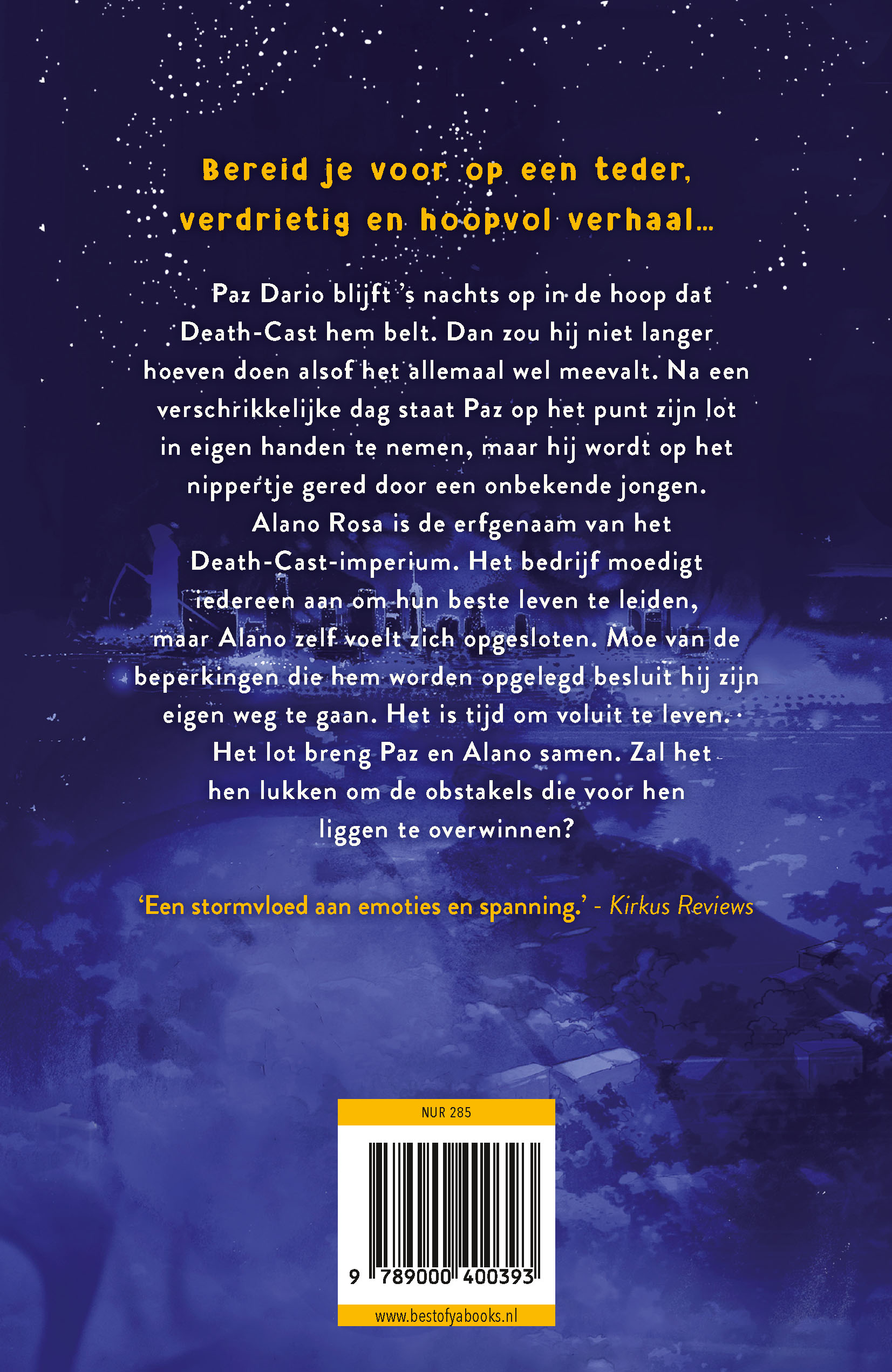 De overlever wil op het einde dood 