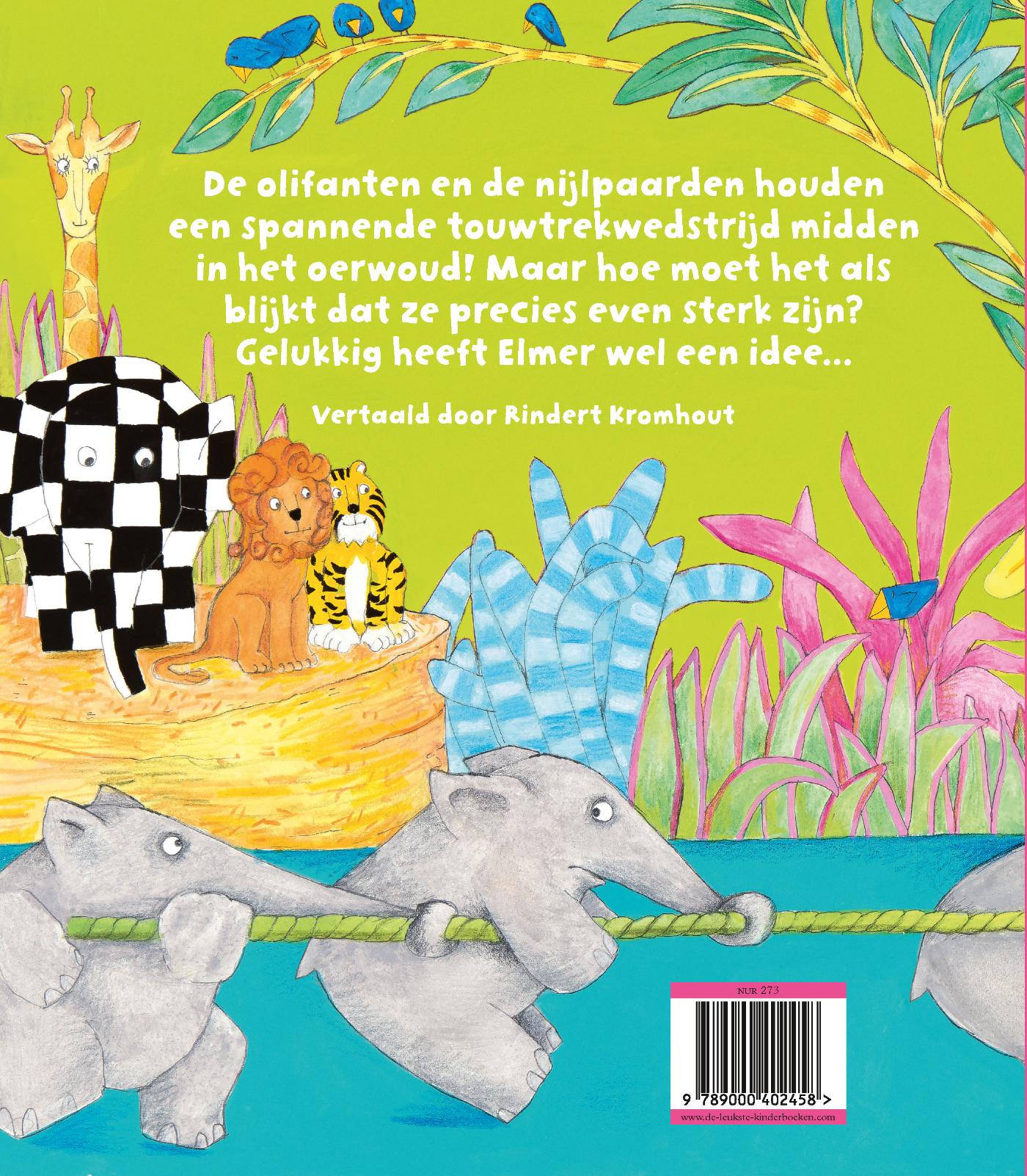 image for Elmer en de touwtrekwedstrijd
