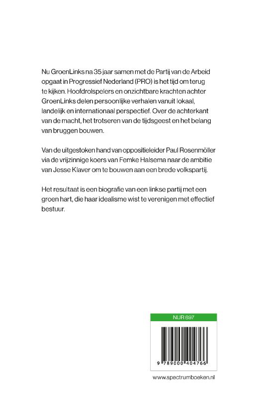 image for Een portret van GroenLinks
